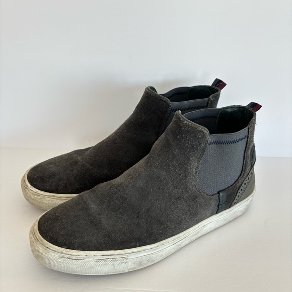 Ted Baker Lykeen Gray Suede Chelsea Boot Sneakers 8 - Picture 1 of 8